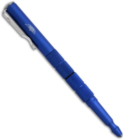 UZI Tactical Defender Pen 5 w/ Glass Breaker Tip (Blue) TACPEN-5