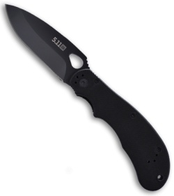 5.11 Tactical Scout Folder Pocket Knife (Black PLN) 51027