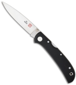 Al Mar Falcon Ultralight Black Micarta Knife (3.15" Plain) 1003UBK2