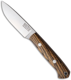 Bark River Little Creek Knife Fixed Blade Bocote (2.65" Satin Plain)