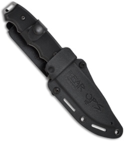 Bear OPS CQC-200-B4-T Tactical Fixed Blade Knife G-10 (4.7" Black Plain)