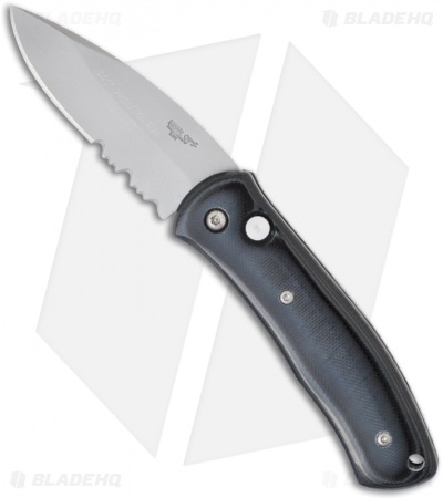 Bear OPS AC-100-B4-P-SR G10 Automatic Knife (3" Bead Blast Serr)