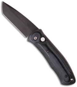 Bear OPS AC-110-B4-T Tanto Automatic Knife (2.75" Black Plain)