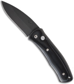 Bear OPS AC-100-B4-T G10 Automatic Knife (3" Black Plain)