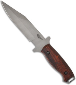 Bear OPS CQC-100-CB2-P Fixed Blade Knife Cocobolo (5.5" Bead Blast Plain)