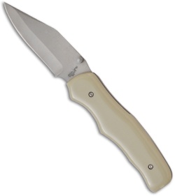 Bear OPS MC-110-DS4-P Tan G10 Folding Clip Point Knife (3.25" Bead Plain)