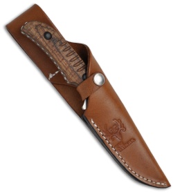 Bone Collector Caping Fixed Blade Skinning Knife 15000S-2 Walnut (4" Serr)