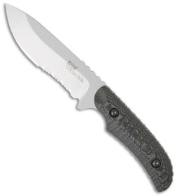 Bone Collector Large Fixed Blade Knife 15005S-1 G10 (4.1" Serr)