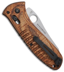 Benchmade Bone Collector 15020-2 Axis Folder Knife Walnut Wood (3.36" Plain)