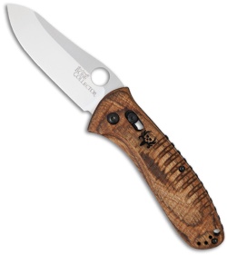 Benchmade Bone Collector 15020-2 Axis Folder Knife Walnut Wood (3.36" Plain)