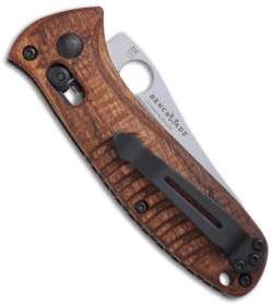 Benchmade Bone Collector 15030S-2 Mini Axis Folder Knife Walnut (2.95" Serr)