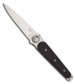 2011 Benchmade 230 Paul Axial Knife w/ G10 Handle (3.9" Satin Plain)