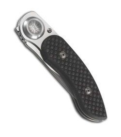 2011 Benchmade 240 Paul Axial Knife w/ Carbon Fiber Handle (2.37" Satin Plain)