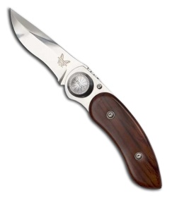 2011 Benchmade 240 Paul Axial Knife w/ Carbon Fiber Handle (2.37" Satin Plain)