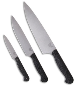 Benchmade Prestigedges 4502 Kitchen Knife Set of 3 Knives