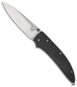 Benchmade Shoki 480-1 Knife w/ Carbon Fiber Handle (2.89" Satin Plain)