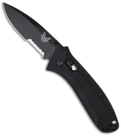 Benchmade Mini Presidio Knife 525SBK (2.97" Black Serr)