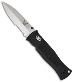 Benchmade 530S Pardue Folding Knife (3.25" Satin Serr)