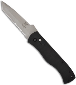 Vintage Benchmade Emerson 9700S Automatic Tanto Knife (4" Bead Blast Serr)