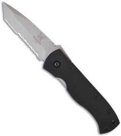 Vintage 975S Benchmade Emerson CQC-7 Tanto Knife (3.25" Bead Blast Serr)