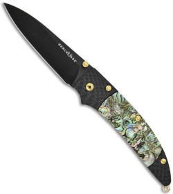 Benchmade Gold Class Shoki Folding Knife 480-131 (2.89" Black Plain)