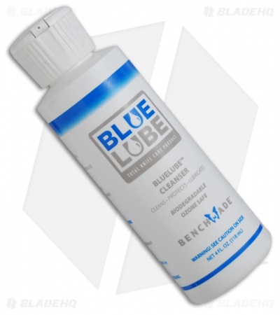 Benchmade Blue Lube Cleanser Lubricant 4 oz. Bottle