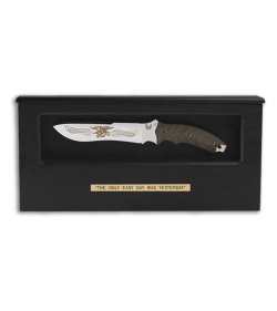 Benchmade Marc Lee Glory Knife Gold Class Commemorative Fixed Blade 150-1