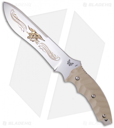Benchmade Marc Lee Glory Knife Gold Class Commemorative Fixed Blade 150-1