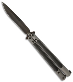 Rare Benchmade 42-01 Aluminum Bali-Song Butterfly Knife w/ G-10 #81