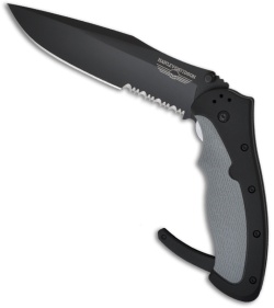 Harley Davidson Benchmade LFK Folding Knife (5.2" Satin Plain) 13220