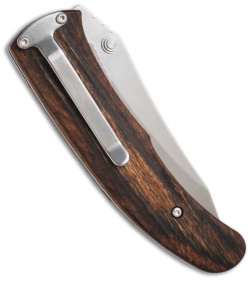 Lone Wolf Knives Trask Folding Knife 40003 (3.4" Satin Plain)