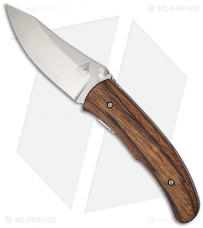 Lone Wolf Knives Trask Folding Knife 40003 (3.4" Satin Plain)