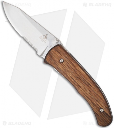 Lone Wolf Knives Swale Folding Knife (2.92" Satin Serr) 40001-200