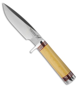 BlackJack Classic Model 125 Fixed Blade Knife Ivory Micarta (5" Satin Plain)