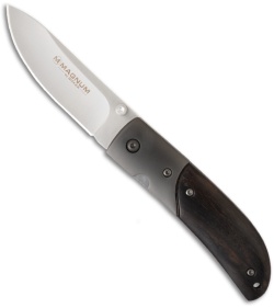 Boker Magnum Urban Sportsman Pocket Knife (3" Satin Plain) 01SC502