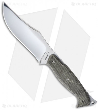 Boker Plus Kutzki Shark Fixed Blade Knife (4.625" Polished Plain) 02BO195