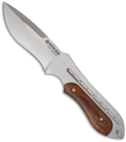 Boker Todd Begg Mach 2 Fixed Blade Knife (3.125" Satin Plain) 120607