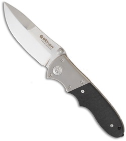Boker Titan Defender Folding Knife (3.375" Polished Plain) 110930