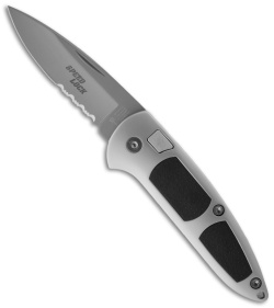 Boker Speed Lock Automatic Knife w/ Black Kraton Inserts (Bead Blast SER) 110707