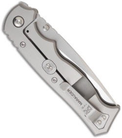 Walter Brend Marauder Knife Hand Satin Titanium w/ Carbon Fiber Pre-Production