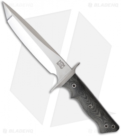 Walter Brend Custom Tactical Tanto Fighter Knife Fixed Blade (6.75" Polished)