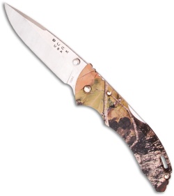 Buck Bantam BLW Knife Mossy Oak Break-up Camo (3.125" Satin Plain) 0285CMS-B