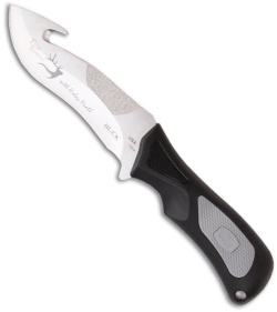 Buck Haley Heath ErgoHunter Adrenaline Select Knife (4.5" Plain) 0085GYGHH-B
