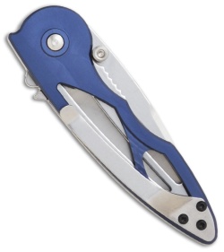 Buck Rush Assisted Opening Knife (2.5" Satin Plain) 0290BLS-B
