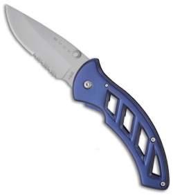 Buck Parallex-2.8 Folding Pocket Knife Blue (Bead Blast SER) 0318BLX-B