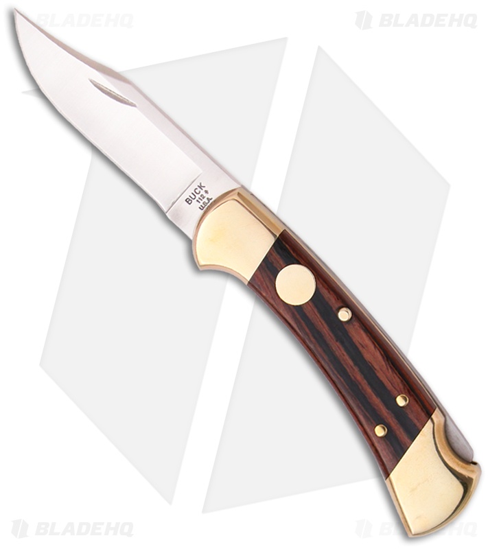 Buck 112 Ranger Automatic Conversion Knife (3" Satin Plain) Blade HQ