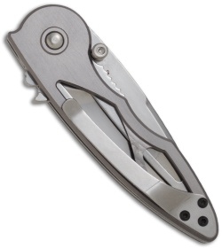 Buck Rush Knife Assisted Opening Platinum (2.5" Satin Plain) 0290PLS-B