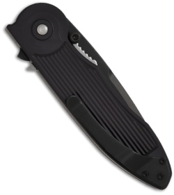 Buck Knives Black Sirus Knife (3.25" Black Plain) 0297BKS-B