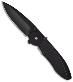 Buck Knives Black Sirus Knife (3.25" Black Plain) 0297BKS-B