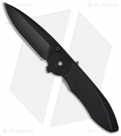Buck Knives Black Sirus Knife (3.25" Black Plain) 0297BKS-B